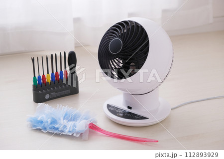 サーキュレーターのお手入れ サーキュレーターのお手入れ 112893929