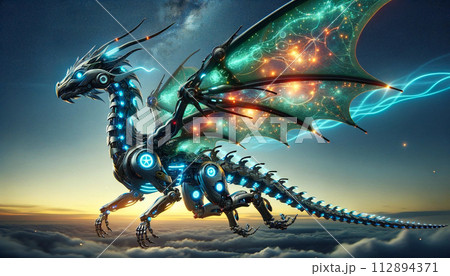 飛行する機械型飛竜 飛行する機械型飛竜 112894371