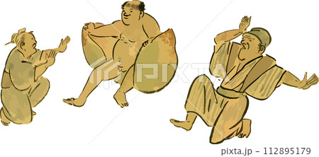 桃から生まれた桃太郎_桃太郎 112895179