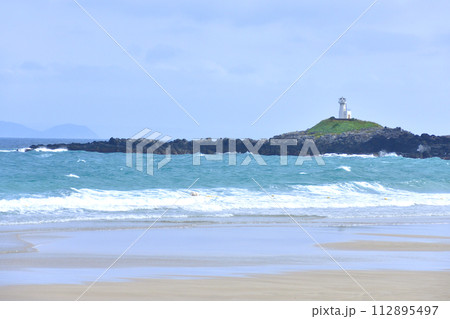 長崎県壱岐市壱岐空港とその周辺の風景(2022年) 長崎県壱岐市壱岐空港とその周辺の風景(2022年) 112895497