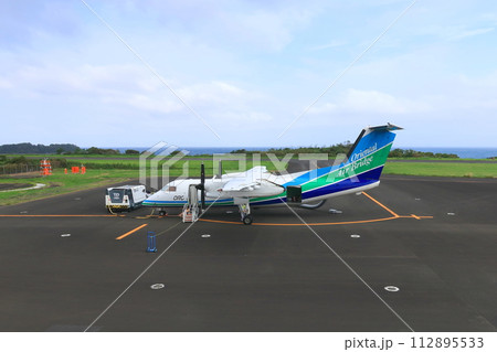 長崎県壱岐市壱岐空港とその周辺の風景(2022年) 112895533