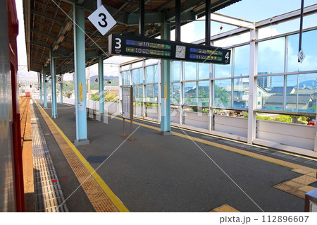 唐津線西唐津駅から筑肥線鹿屋駅までの車窓風景(2022年) 唐津線西唐津駅から筑肥線鹿屋駅までの車窓風景(2022年) 112896607