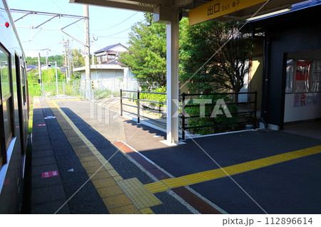 唐津線西唐津駅から筑肥線鹿屋駅までの車窓風景(2022年) 112896614