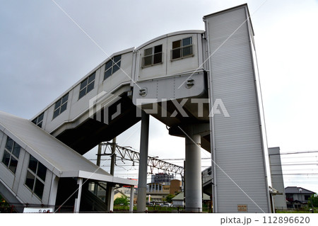 唐津線西唐津駅から筑肥線鹿屋駅までの車窓風景(2022年) 112896620