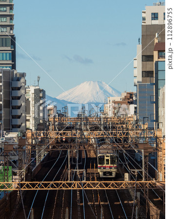 富士山と京王線 富士山と京王線 112896755