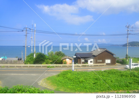 筑肥線鹿屋駅から越前前原駅までの車窓風景(2022年) 112896950
