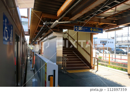 筑肥線越前前原駅から姪浜駅までの車窓風景(2022年) 筑肥線越前前原駅から姪浜駅までの車窓風景(2022年) 112897359