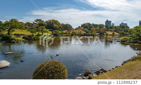 熊本 水前寺公園 園内風景 熊本 水前寺公園 園内風景 112898237