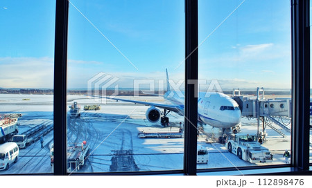 北海道 新千歳空港の風景 112898476