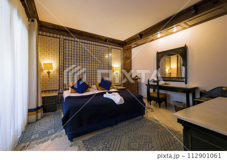 チュニジア・ケルアン Hotel La Kasbah 客室 / Kairouan, Tunisia 112901061