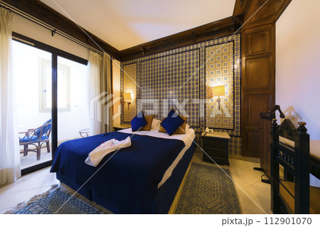 チュニジア・ケルアン Hotel La Kasbah 客室 / Kairouan, Tunisia チュニジア・ケルアン Hotel La Kasbah 客室 / Kairouan, Tunisia 112901070