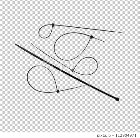 plastic cable ties 112904971