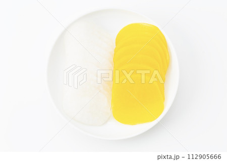 漬け物 白バック 漬け物 白バック 112905666