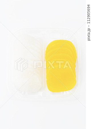 漬物　白バック 112905694