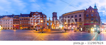 Gammeltorv or Old Market, Copenhagen, Denmark 112907624