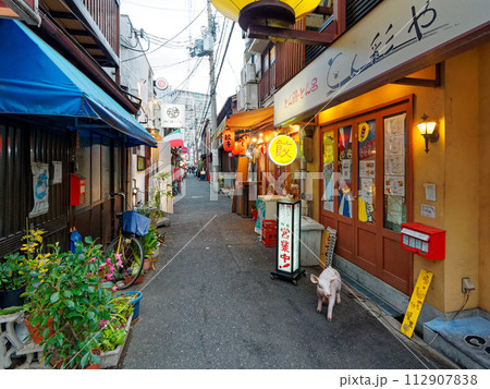 大阪 環状線福島駅 福島天満宮そばの路地裏 112907838