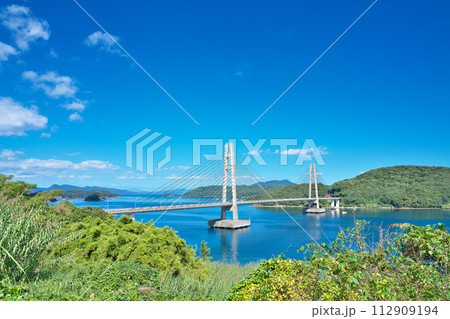 【伊唐大橋】 鹿児島県出水郡長島町 【伊唐大橋】 鹿児島県出水郡長島町 112909194