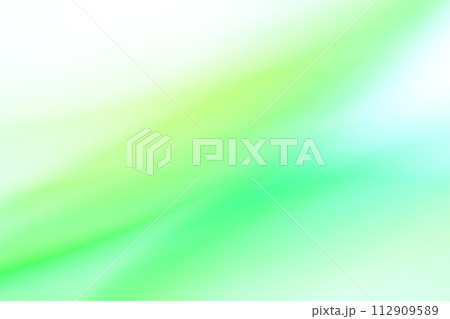 黄緑・青緑色のライン背景　半透明感の背景　 112909589