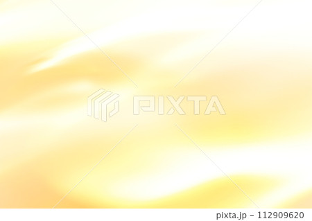 パステルイエロー、オレンジ色のライン背景　日差し 112909620