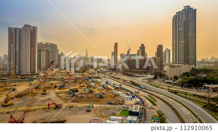 development of Kai Tak Airport, Kowloon city, Hong Kong March 17 2024 112910065