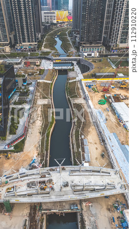 development of Kai Tak Airport, Kowloon city, Hong Kong March 17 2024 112910220