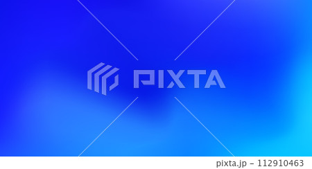 Abstract bright vector wavy blue mesh gradient background. Digital watercolor concept of sky, clouds or wavy water lights for technology web design, business banner 112910463