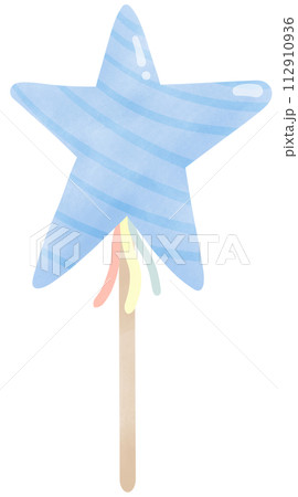 Star wood toy stick 112910936