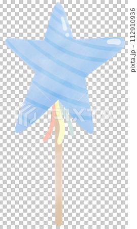 Star wood toy stick 112910936