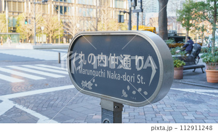 東京・丸の内仲通り 東京・丸の内仲通り 112911248