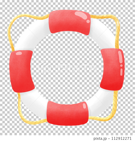 Lifebuoy striped circle Lifebuoy striped circle 112912271