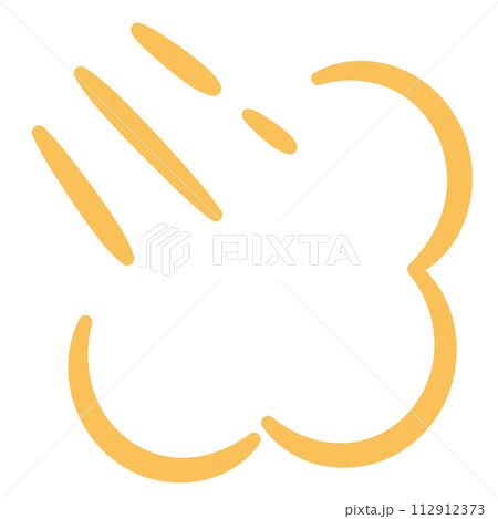 おならのイラスト 112912373