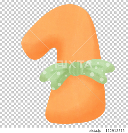 Ribbon with Number 1 112912813