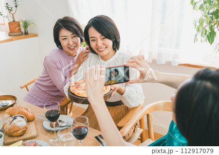 a forty-something woman a forty-something woman 112917079