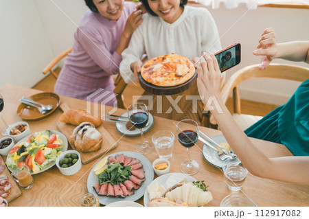 a forty-something woman a forty-something woman 112917082