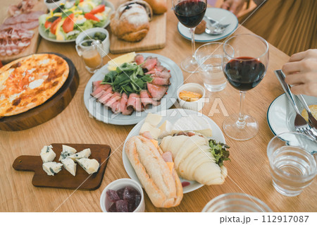 a forty-something woman 112917087