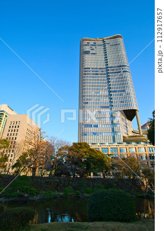 日比谷公園から観る東京ミッドタウン日比谷の風景 日比谷公園から観る東京ミッドタウン日比谷の風景 112917657