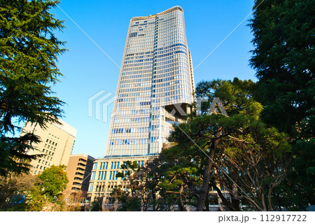 日比谷公園から観る東京ミッドタウン日比谷の風景 日比谷公園から観る東京ミッドタウン日比谷の風景 112917722