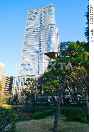 日比谷公園から観る東京ミッドタウン日比谷の風景 日比谷公園から観る東京ミッドタウン日比谷の風景 112917724
