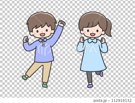 精力充沛的男孩和女孩 112918132