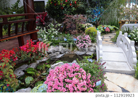 theme Floral Joy Around Tow, HK Flower Show March 15 2024 112919923