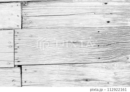 White wood surface natural texture background 112922161