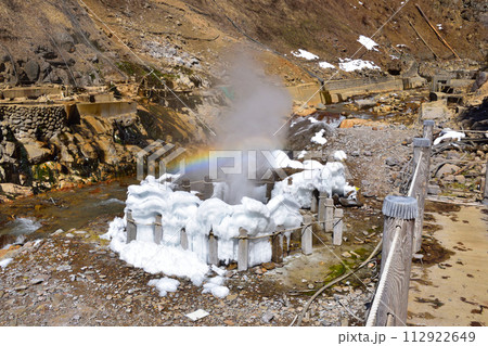 地獄谷　渋の地獄谷噴泉 112922649