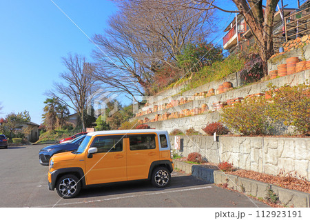 愛知県瀬戸市、窯垣の小径の風景 愛知県瀬戸市、窯垣の小径の風景 112923191