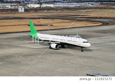 仙台国際空港 展望デッキから見た飛行機 仙台国際空港 展望デッキから見た飛行機 112925272