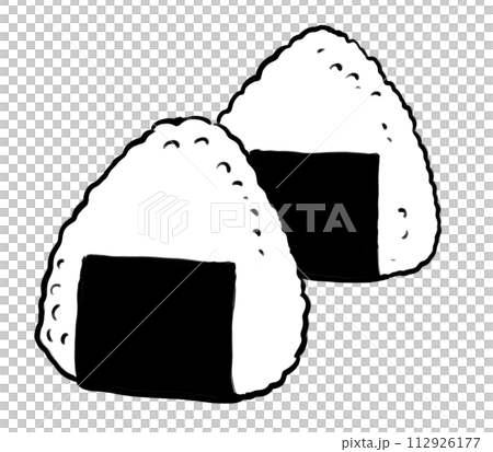 おにぎりのイラスト 112926177