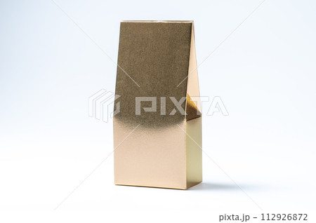 三角カートン(金)・箱|日本茶・紅茶・コーヒーなどの高級感のあるパッケージ 三角カートン(金)・箱|日本茶・紅茶・コーヒーなどの高級感のあるパッケージ 112926872
