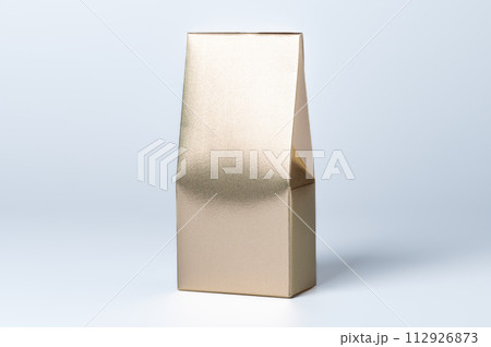 三角カートン(金)・箱|日本茶・紅茶・コーヒーなどの高級感のあるパッケージ 三角カートン(金)・箱|日本茶・紅茶・コーヒーなどの高級感のあるパッケージ 112926873