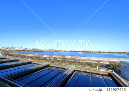 東京都・大田区・森ケ崎公園・森ケ崎水再生センター 112927436