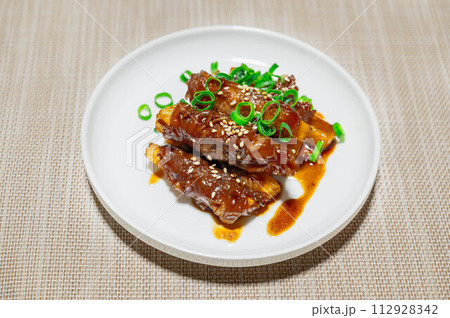 レンジで作る長いもの肉巻き レンジで作る長いもの肉巻き 112928342