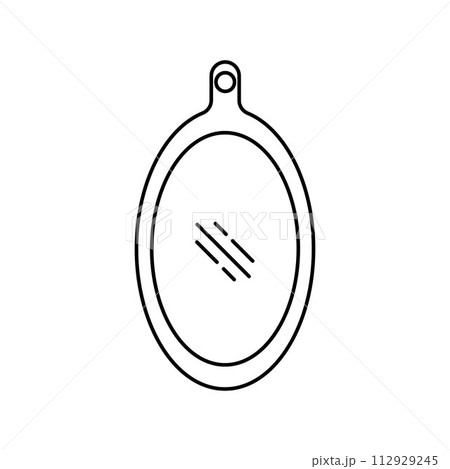 Cutting board icon vector. Simple design on white background. Cutting board icon vector. Simple design on white background. 112929245